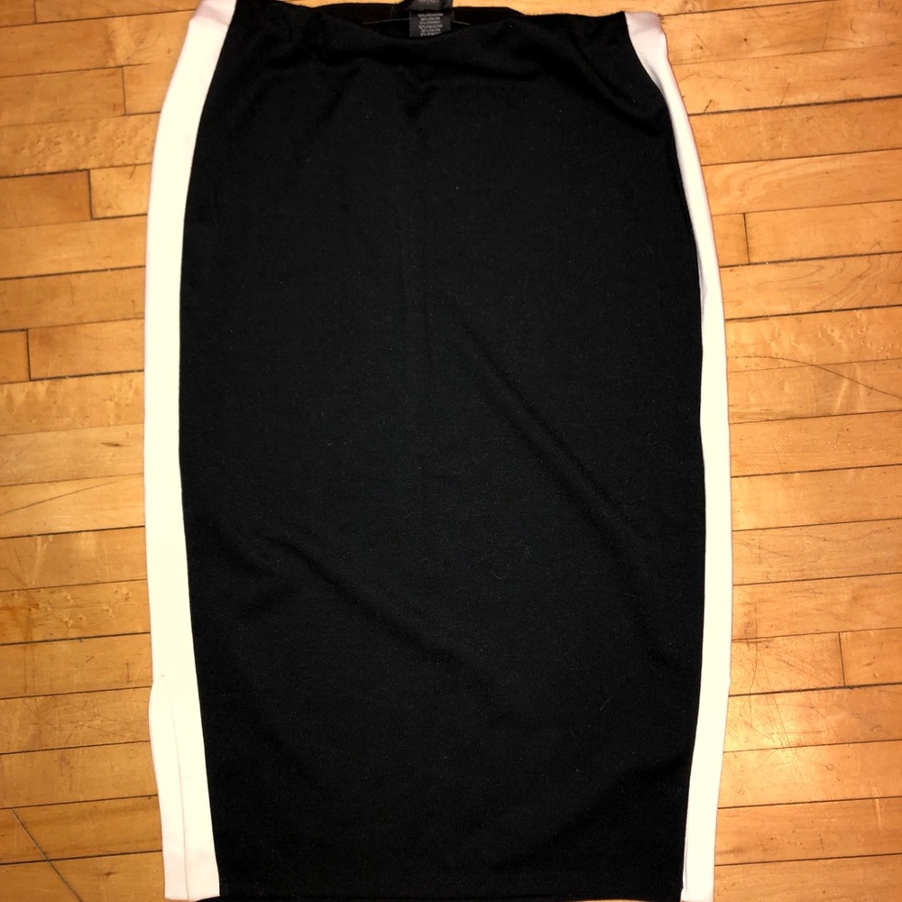 Black and White Skirt